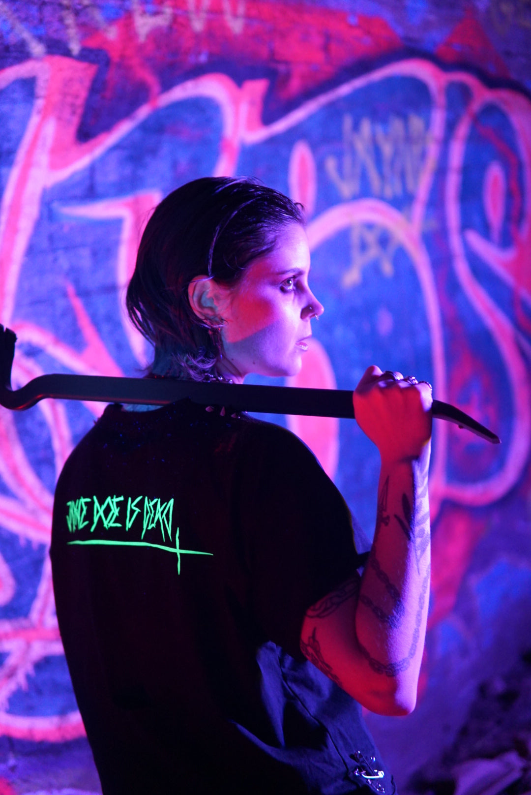 Drone Regular Tee - Toxic Green