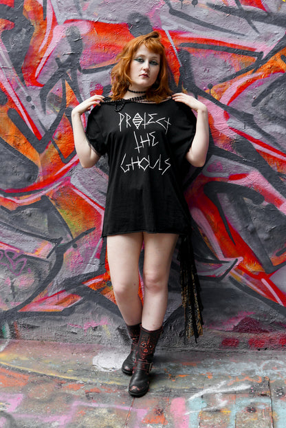 Protect the Ghouls Regular Tee - Trans support tee 🏳️‍⚧️