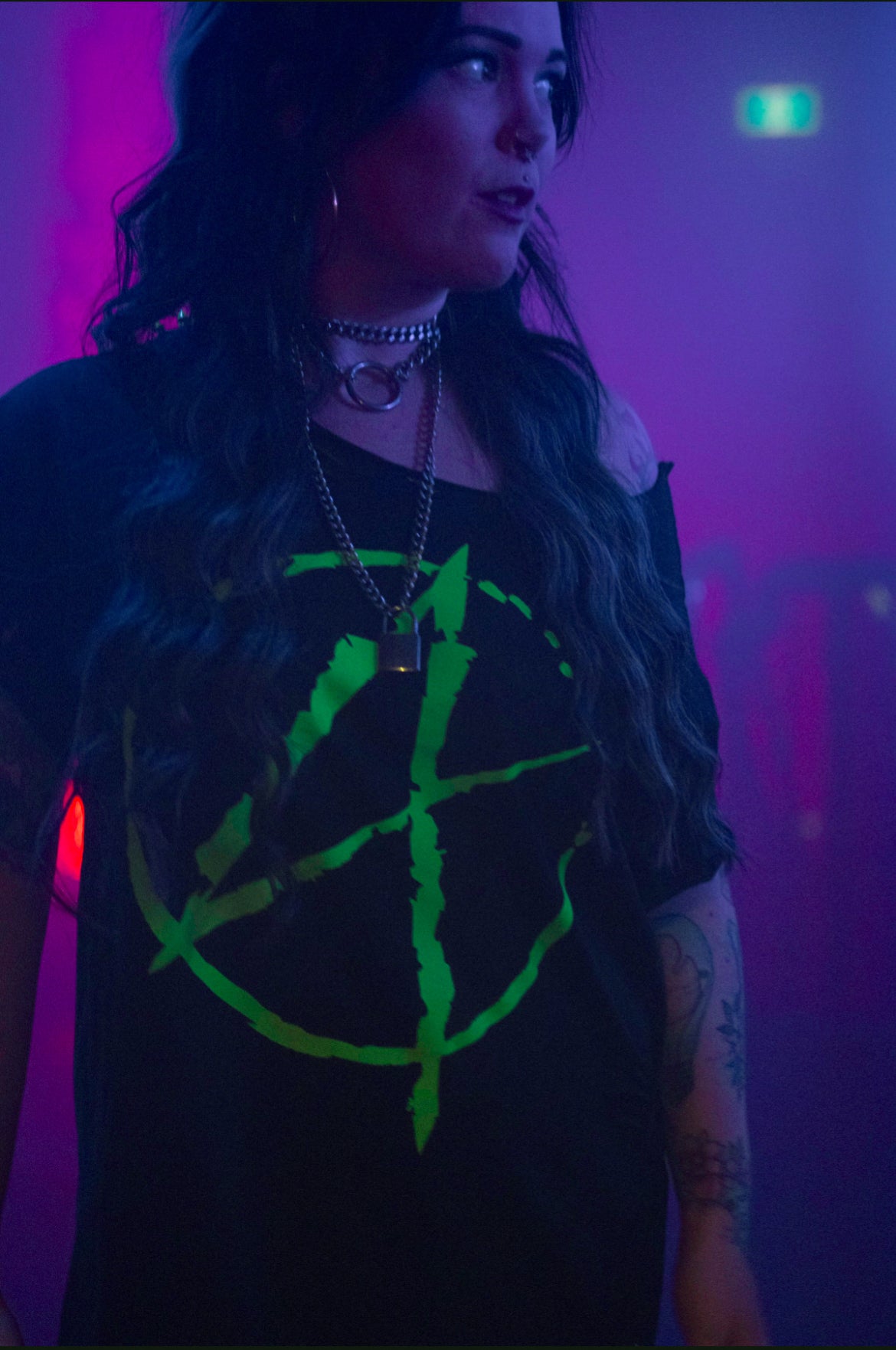 Anarchy Regular Raw Tee - Toxic